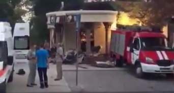 Вбивство Захарченка: з'явилось відео з місця вибуху у Донецьку (18+)