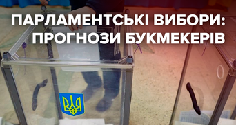 Парламентські вибори в Україні 2019: ставки та прогнози букмекерів