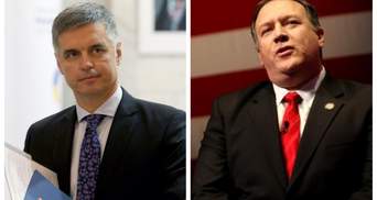 Новий глава МЗС Пристайко провів першу розмову з держсекретарем США Помпео