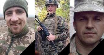 Чорні Запорожці попрощалися з трьома побратимами, які загинули на Донбасі: фото