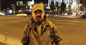 У Києві на Майдані самопідпал скоїв фронтовик ООС: його мотиви – політичні – відео 18+