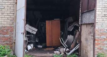 Спалахнув гараж у Харкові: власника госпіталізували з множинними опіками– фото