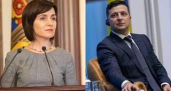 Зеленський запросив президентку Молдови відвідати Україну