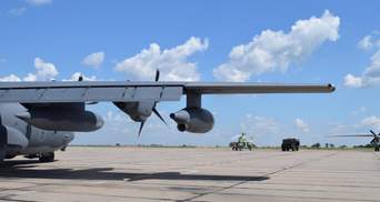 Для участі у спільних навчаннях: літаки та військові США прибули в Україну