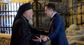 Президент Зеленский встретился со Вселенским патриархом Варфоломеем