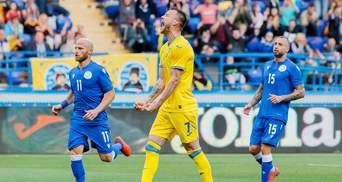 Збірна України встановила унікальний антирекорд у відборі на ЧС-2022