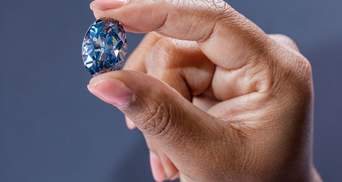 У Ботсвані знайшли унікальний блакитний діамант: фото дивовижної коштовності