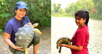 Одна против всех: как в Индии женщина сумела спасти 28 тысяч черепах