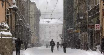 У Львові оголосили штормове попередження: прогноз погоди на  8 – 12 січня