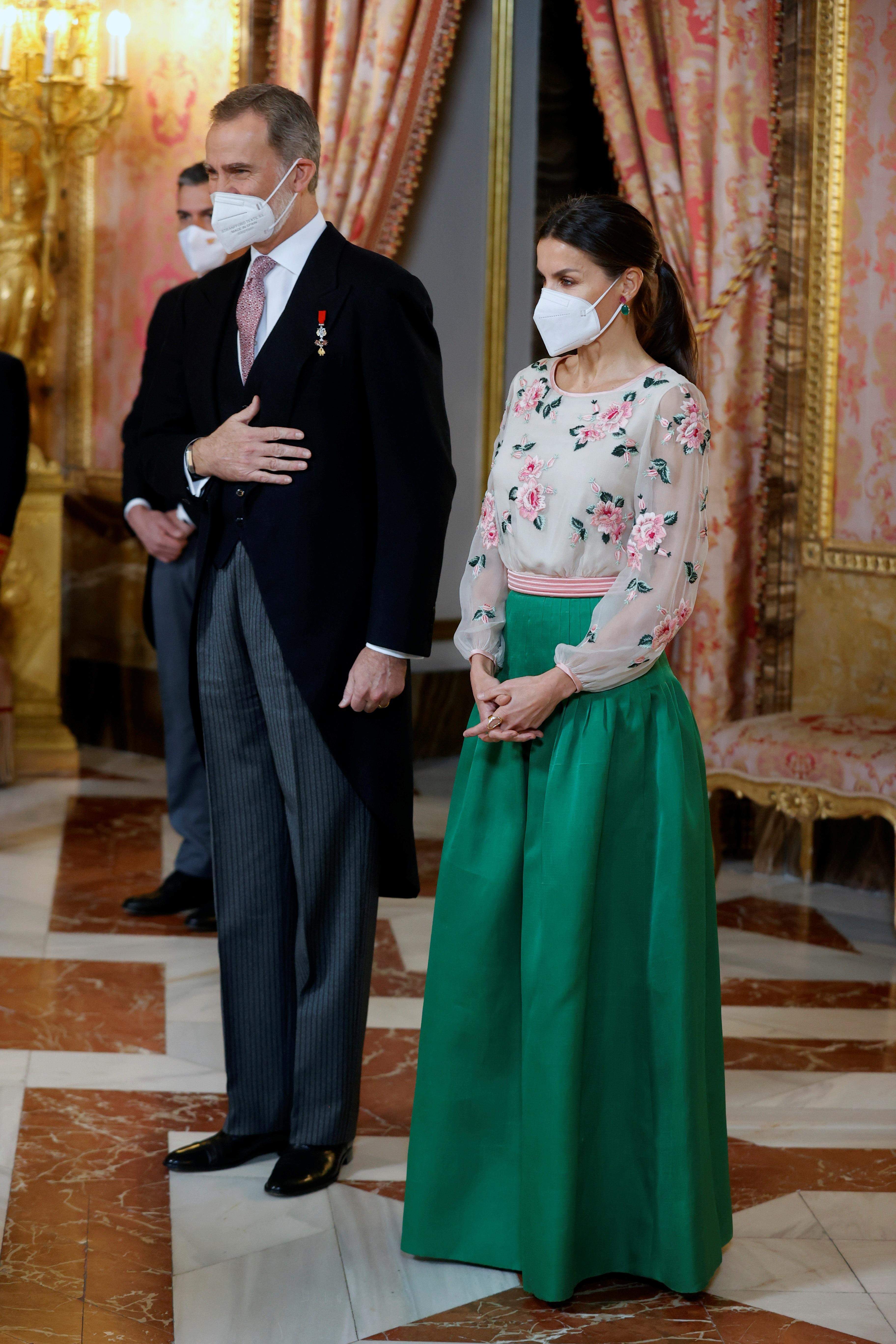 Філіп VI і Летиція у вінтажній сукні Valentino, яку носила її свекруха