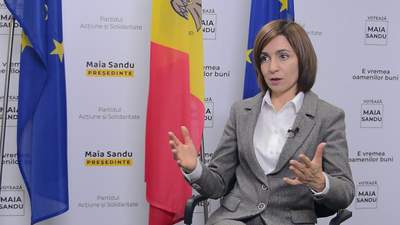 Санду попередила громадян Молдови про високий ризик війни