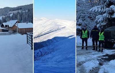 Гірські села замело снігом, мороз сягнув -20 градусів

