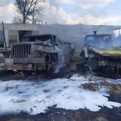 Число пострадавших бойцов возросло: ГБР расследует пожар в Рубежном – фото