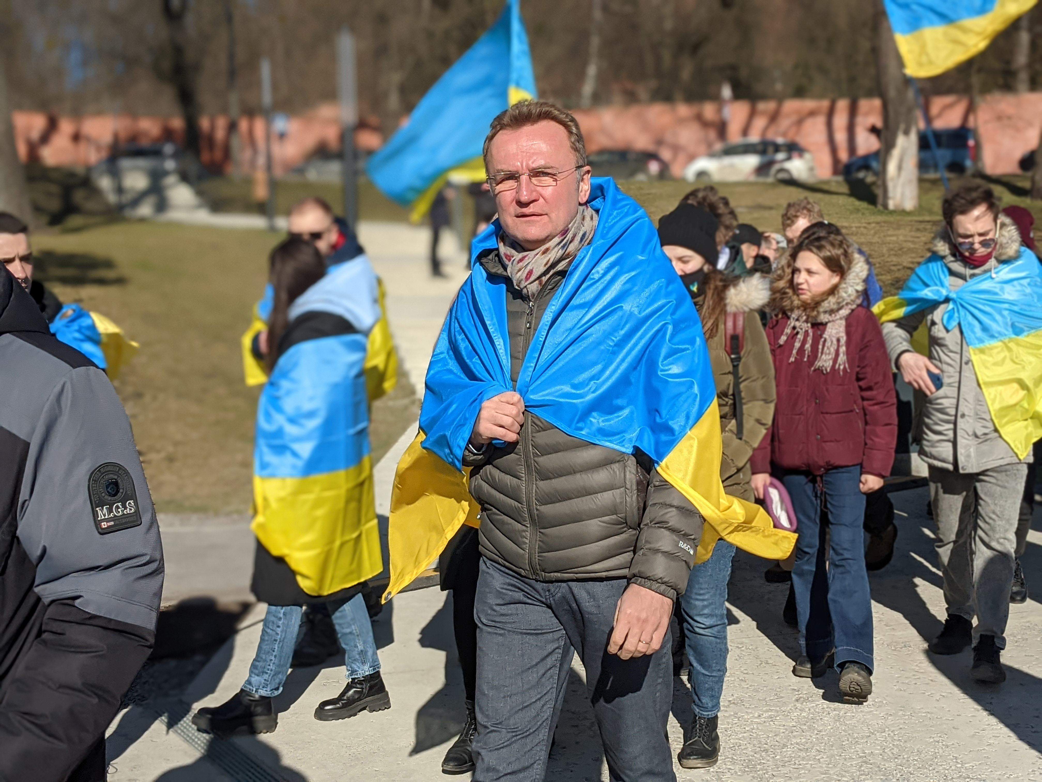 Як пройшов Марш єдності у Львові Садовий