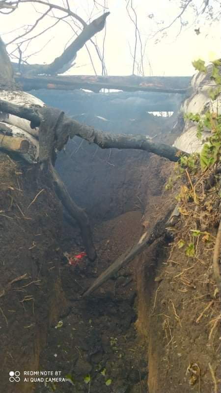 На Донбасі згоріли 6 українських постів