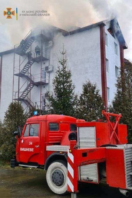 пожежа у Вишгороді