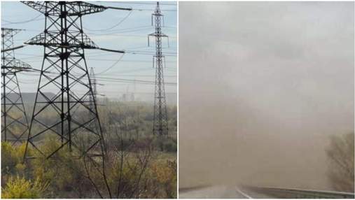 Просто посеред осені Кривий Ріг накрила пилова буря