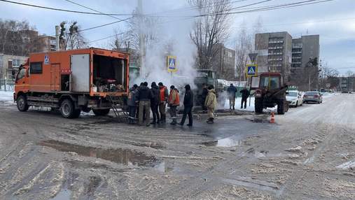 Из-за аварии на теплотрассе более 100 домов в Харькове остались без отопления