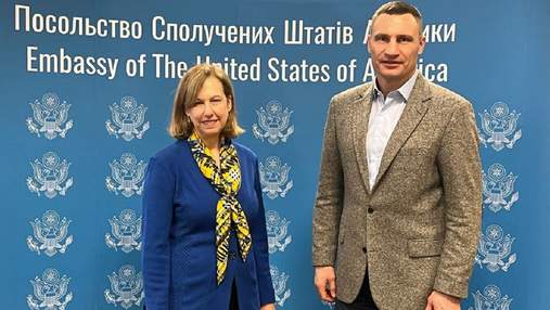 Посольство США провело переговори з Кличком щодо підготовки оборони Києва