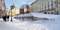 Последствия снегопада во Львове