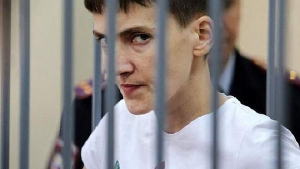 Савченко готова повернутися у російську в'язницю терміном на 22 роки