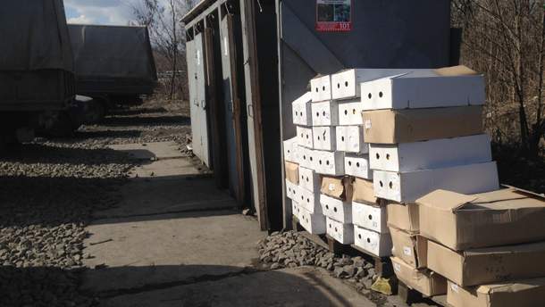 Контрабандные товары в Луганске