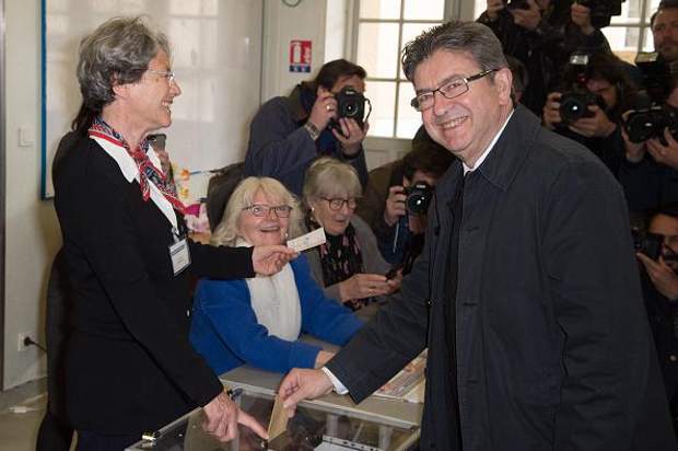 Меланшон проголосував останнім зі всіх кандидатів