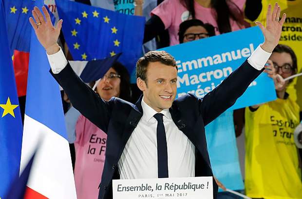 Вибори президента Франції 2017: Макрон лідирує