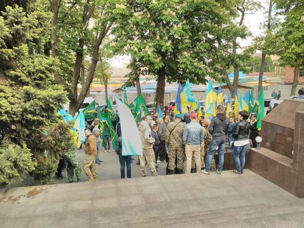 Пікет біля поліції у Дніпрі