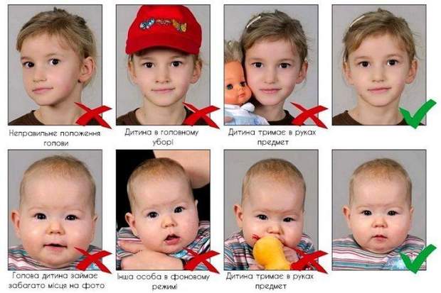 ​Детское фото на паспорт