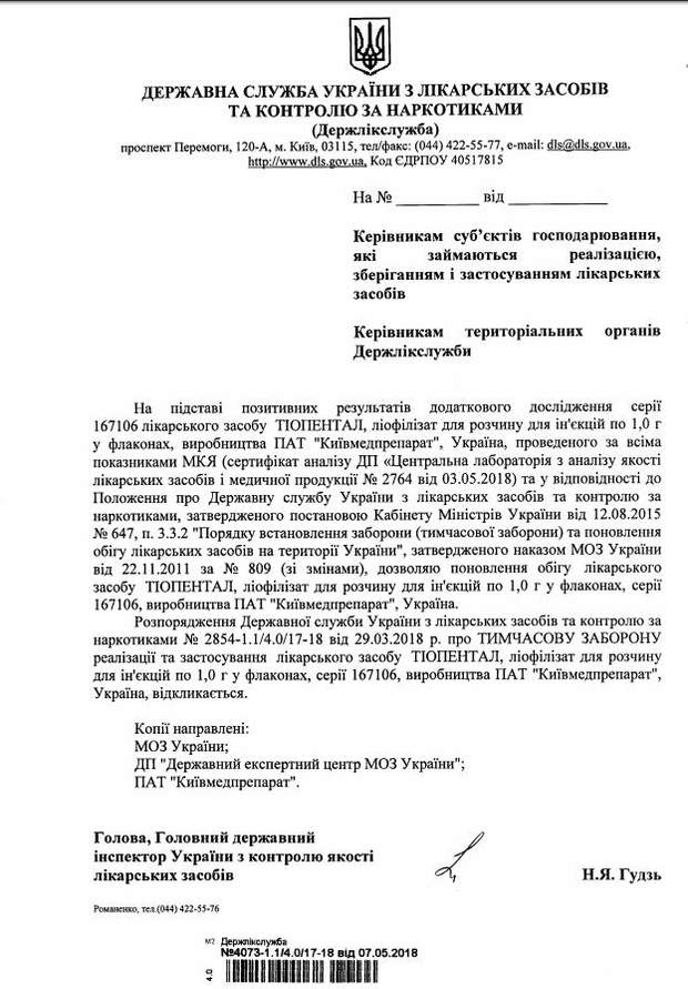 В Україні скасували заборону на популярний медпрепарат (документ)