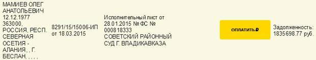 Мамиев, Донбасс, ипотека, задолженность, суд Россия