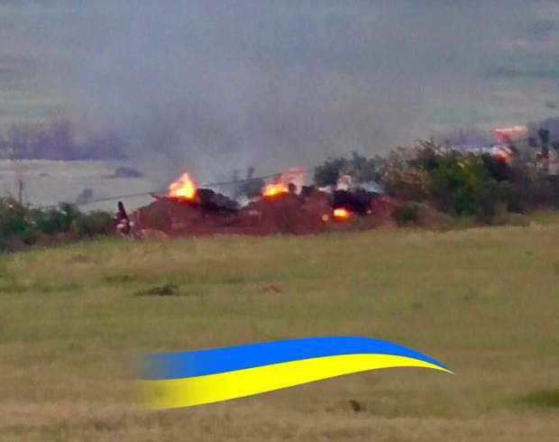 Українські бійці знищили передову позицію ворога на Донбасі: промовисті фото