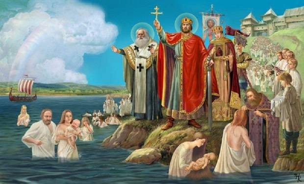 Князь Володимир, Хрещення, Київ, Київська Русь, Історія, релігія, християнство 