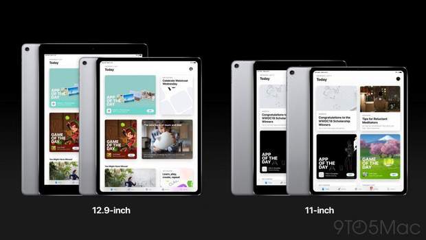  Apple will reduce the frame around the screen in the new iPad Pro 2018 