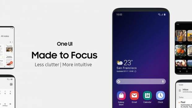 Samsung представила нову фірмову оболонку One UI
