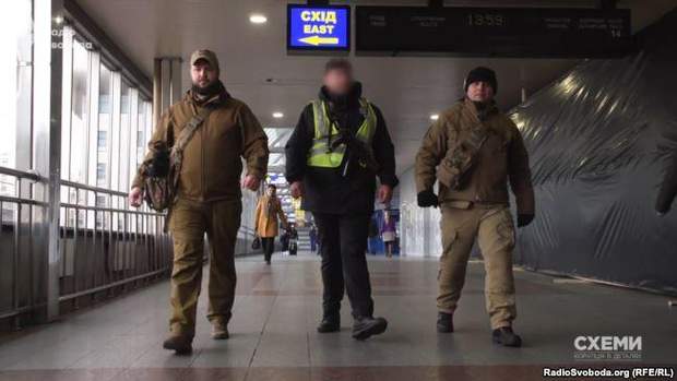 Муніципальна охорона Києва, Київський залізничний вокзал