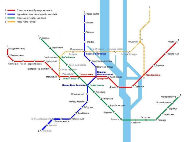 проект гілка метро троєщина