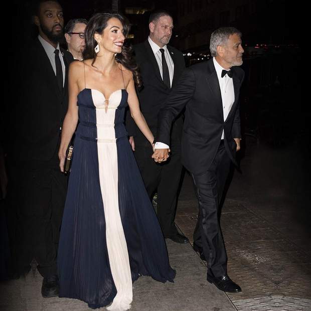  Amal and George Clooney 