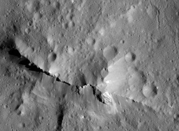  on the planet of Ceres discovered an organic substance 