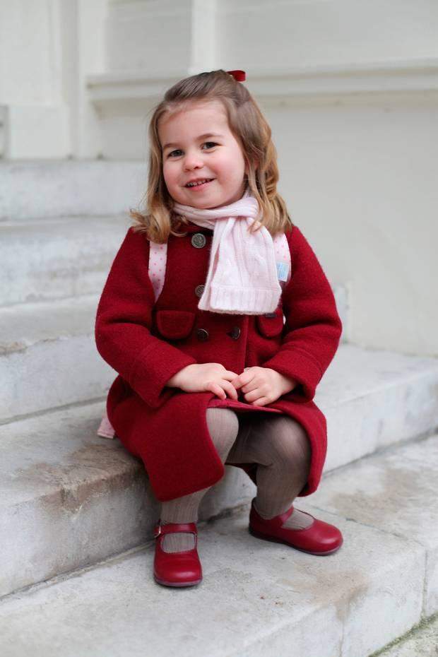  Princess Charlotte, daughter of Prince William and Kate Middleton 