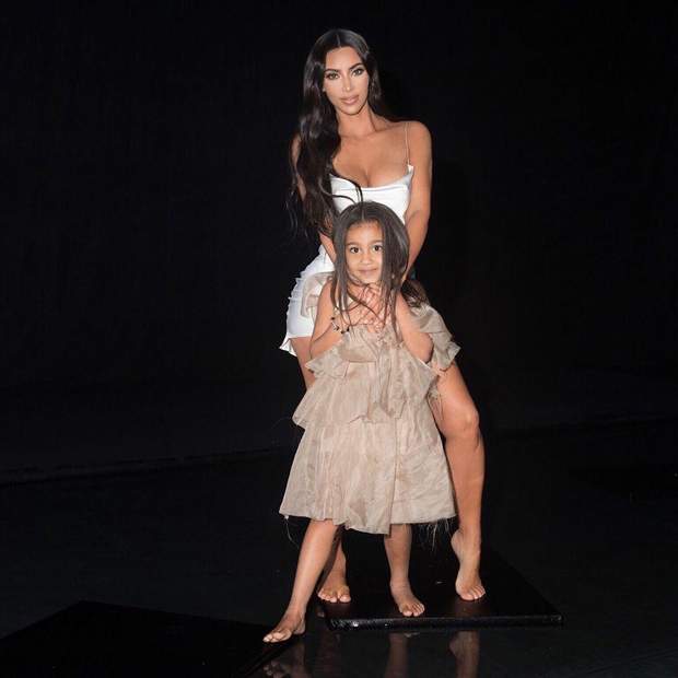  Kim Kardashian & North West / Instagram @kimkardashian 