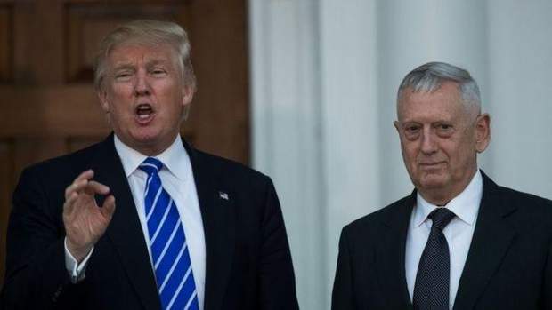 Меттіс Трамп США Білий дім