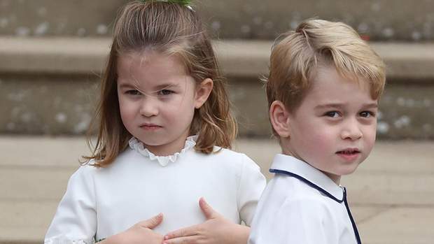  Prince George and Princess Charlotte 