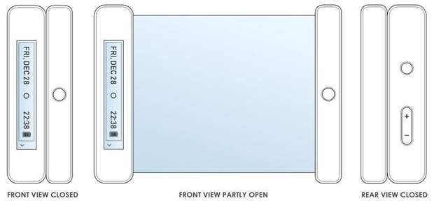   New patent for a LG flexible smartphone 