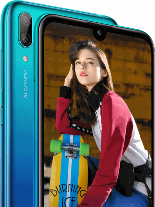  The smartphone Huawei Y7 Pro 2019 