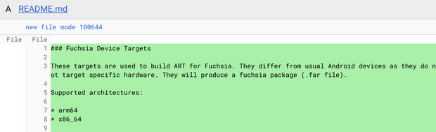  Fuchsia OS