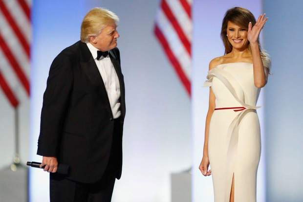 ] Melanie and Donald Trump 