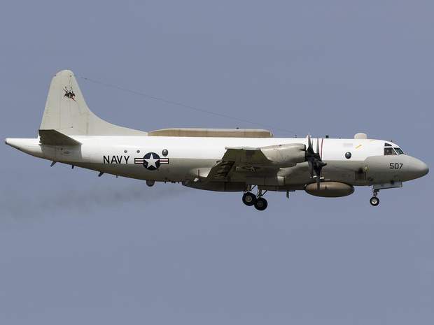  US aircraft patrol on the Black Sea coast 