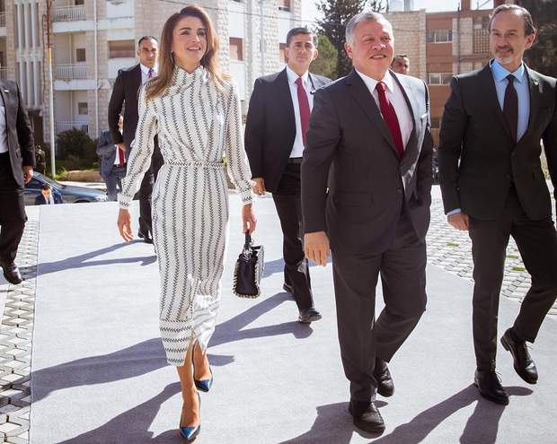  Abdullah II and Queen Rania 